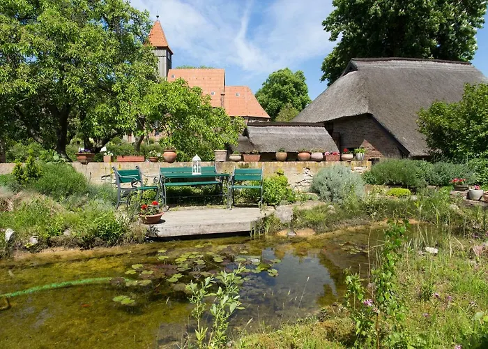 Апартаменты Haus Rosengarten Миддельхаген